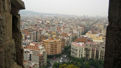 Barcelona-Sagrada-view