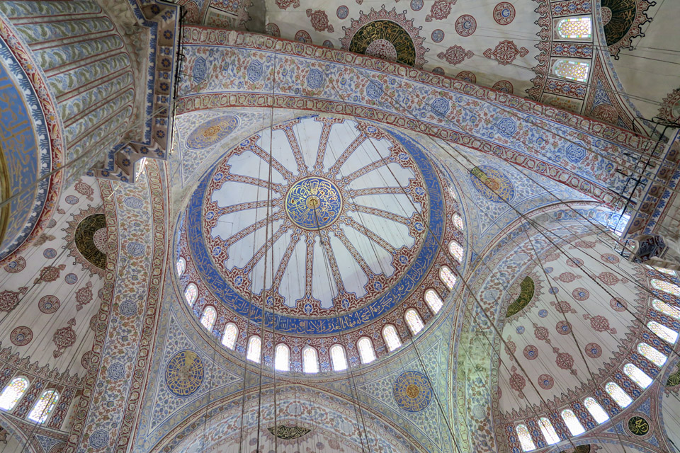 ブルー モスク天井 Touchstone Jp