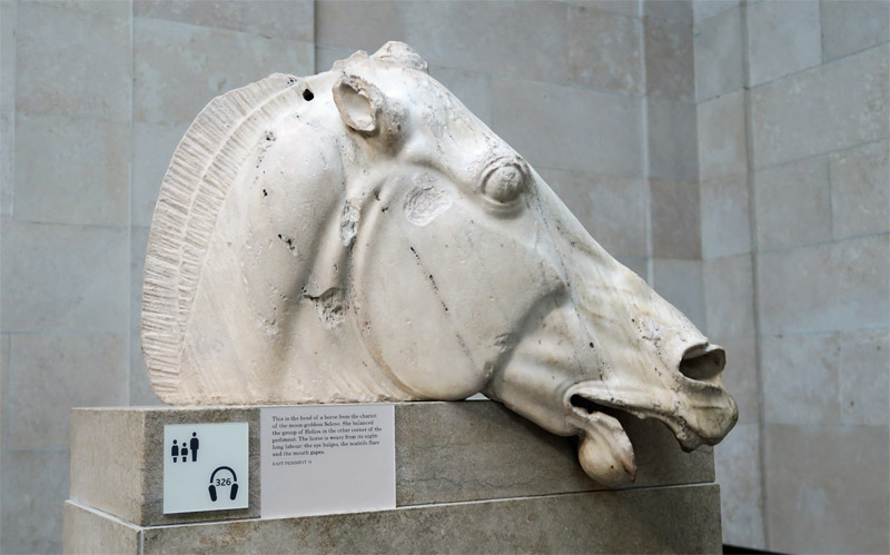 12.大英博物館 馬